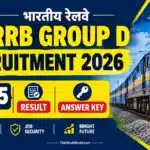 RRB GROUP D RECRUITMENT 2026
